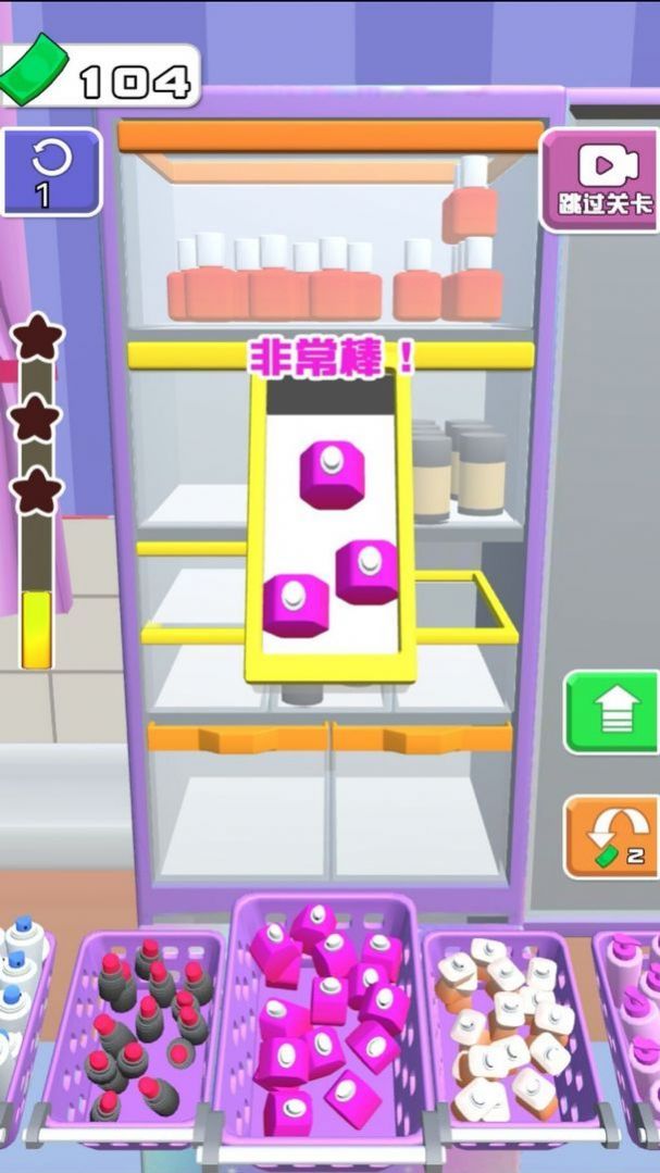 冰箱陈列师塞满冰箱0