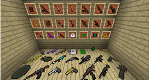我的世界3d枪械模组免费版2