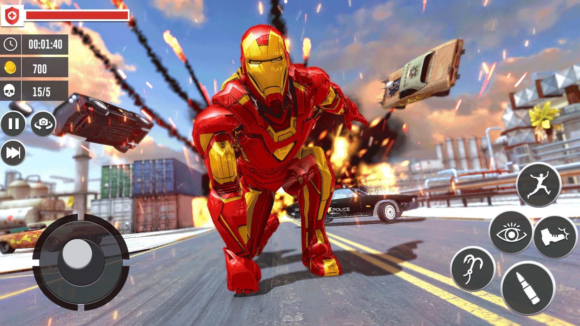 城市英雄跑酷大决战2