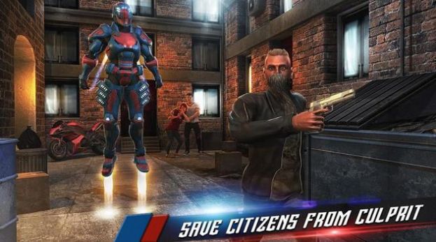 飞行英雄机器人城市救援 飞行英雄机器人城市救援