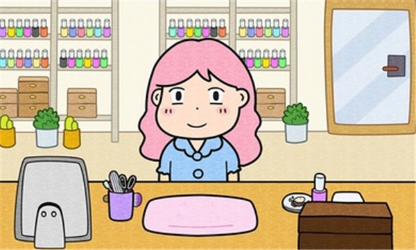 夏莉的美甲装饰1