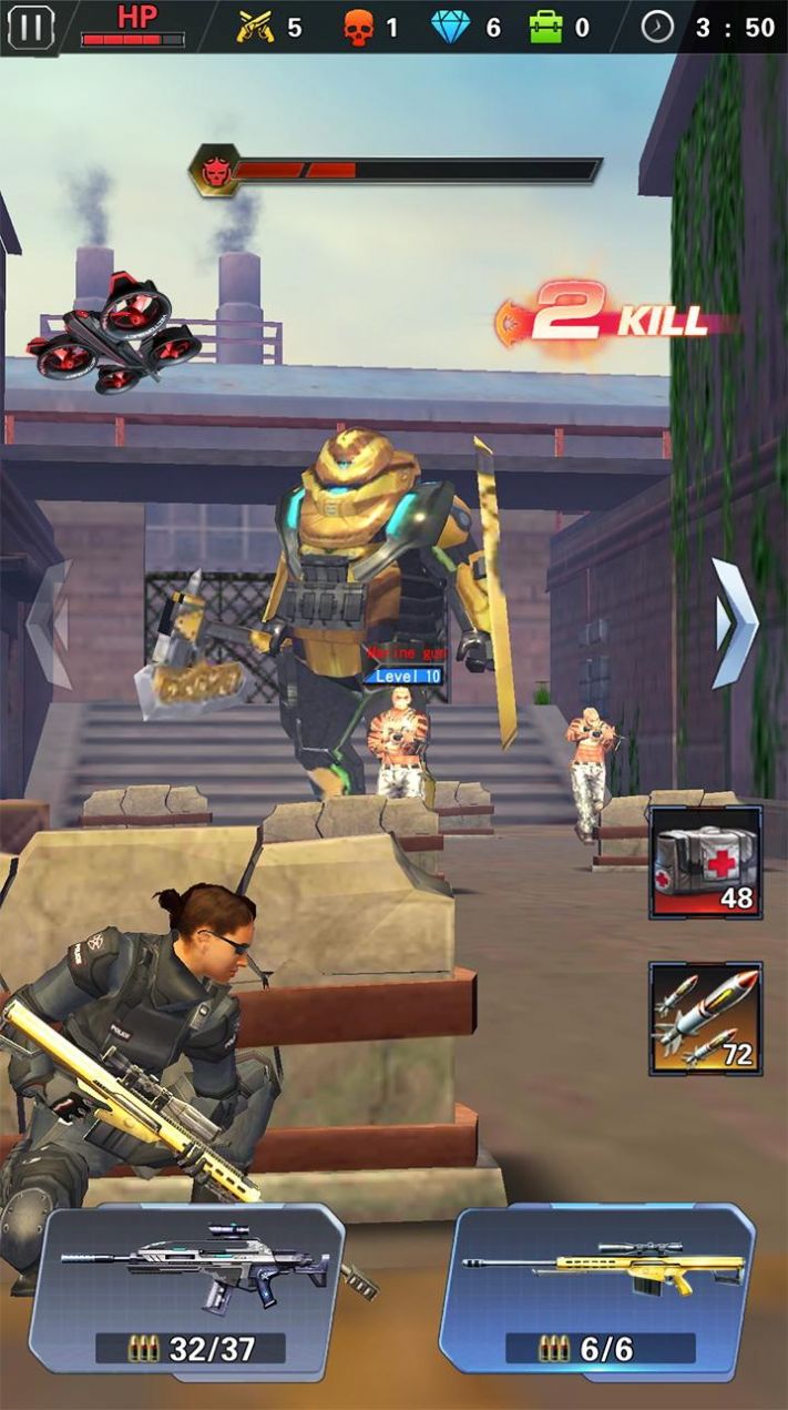 现代枪战射击3D1