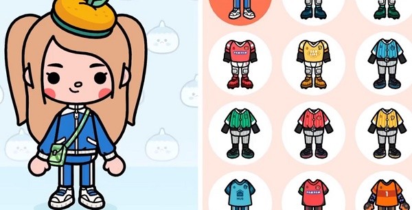 托卡世界新衣服帽子发卡1