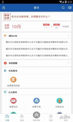 重庆电子税务局app下载
