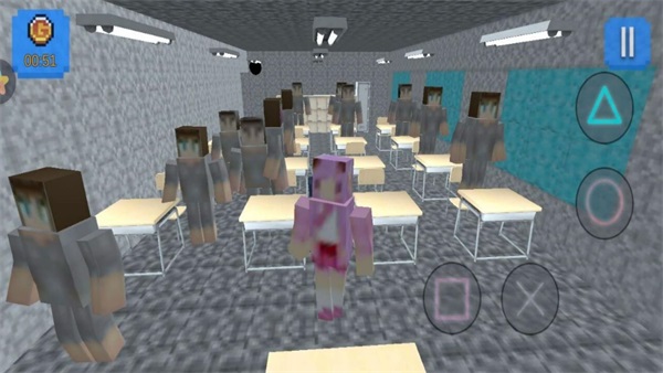 樱花校园像素生存0