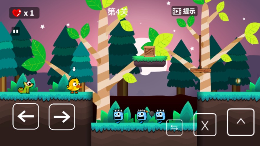 双人森林人鸡鸭大闯关1
