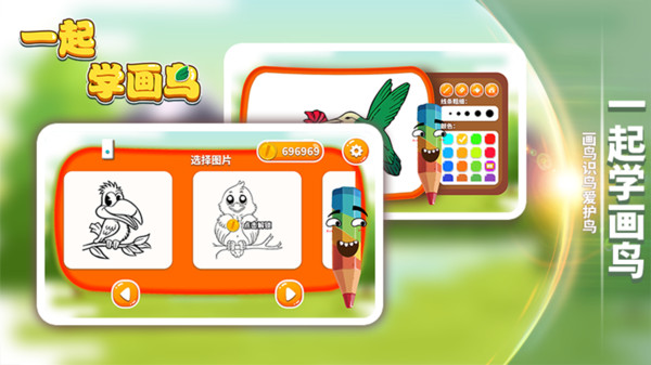 一起学画鸟0