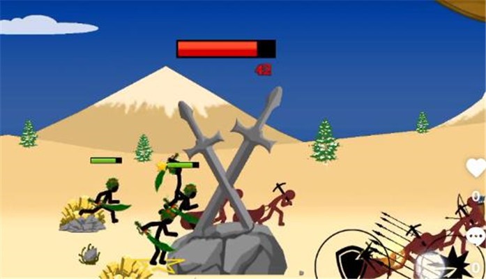 火柴人战争夺塔模式0