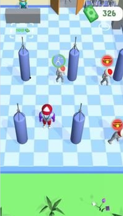 健身房冲刺锻炼