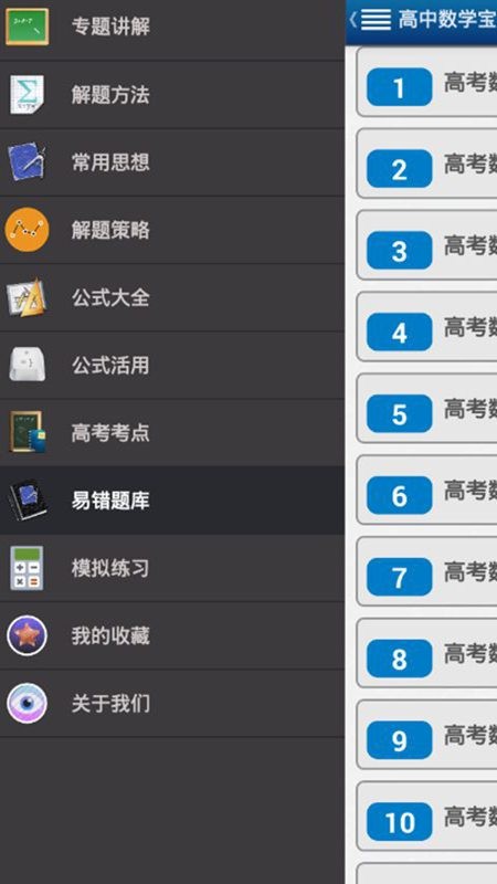 高中数学知识重点0