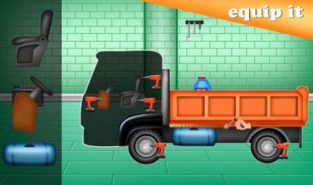 卡车建造城市房屋1