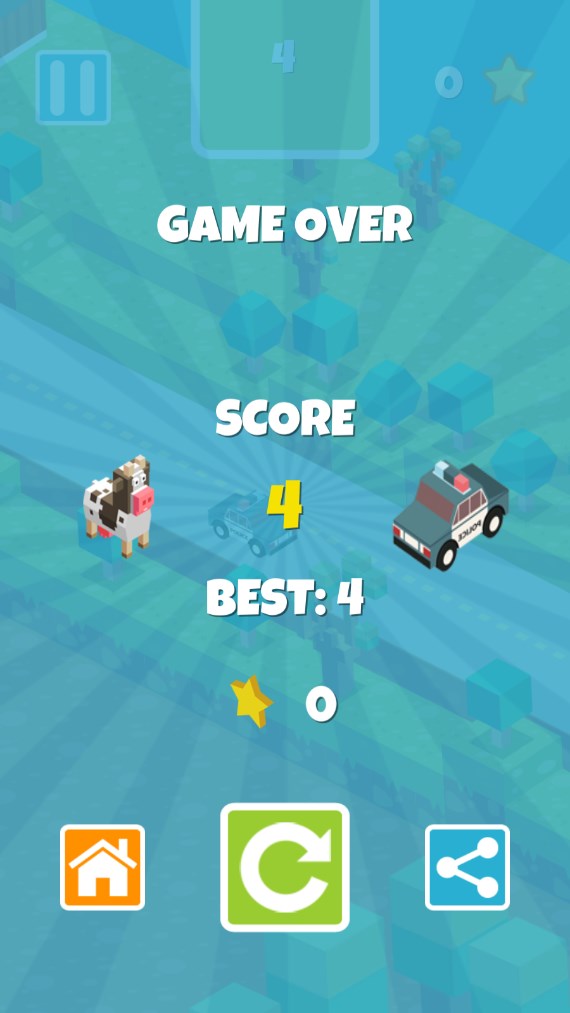 公路赛动物方块0