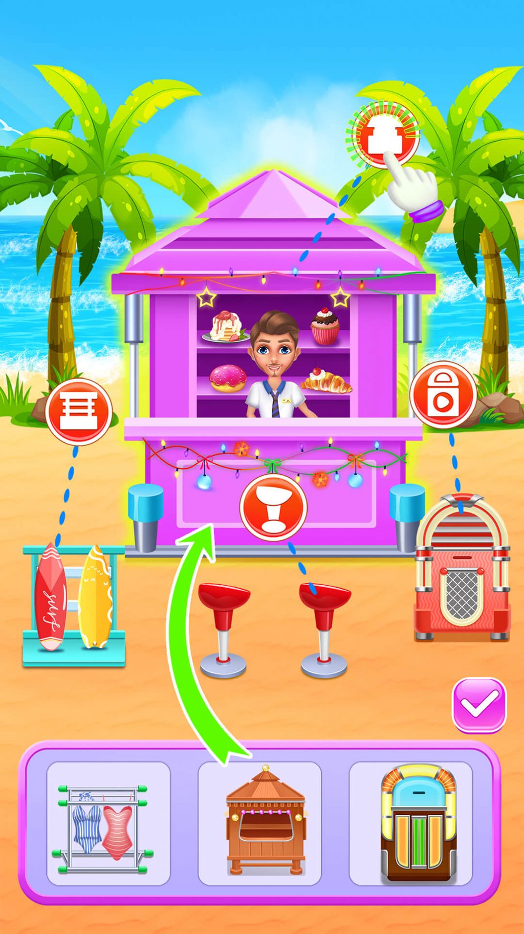 冰凉夏日水果圣代制作2