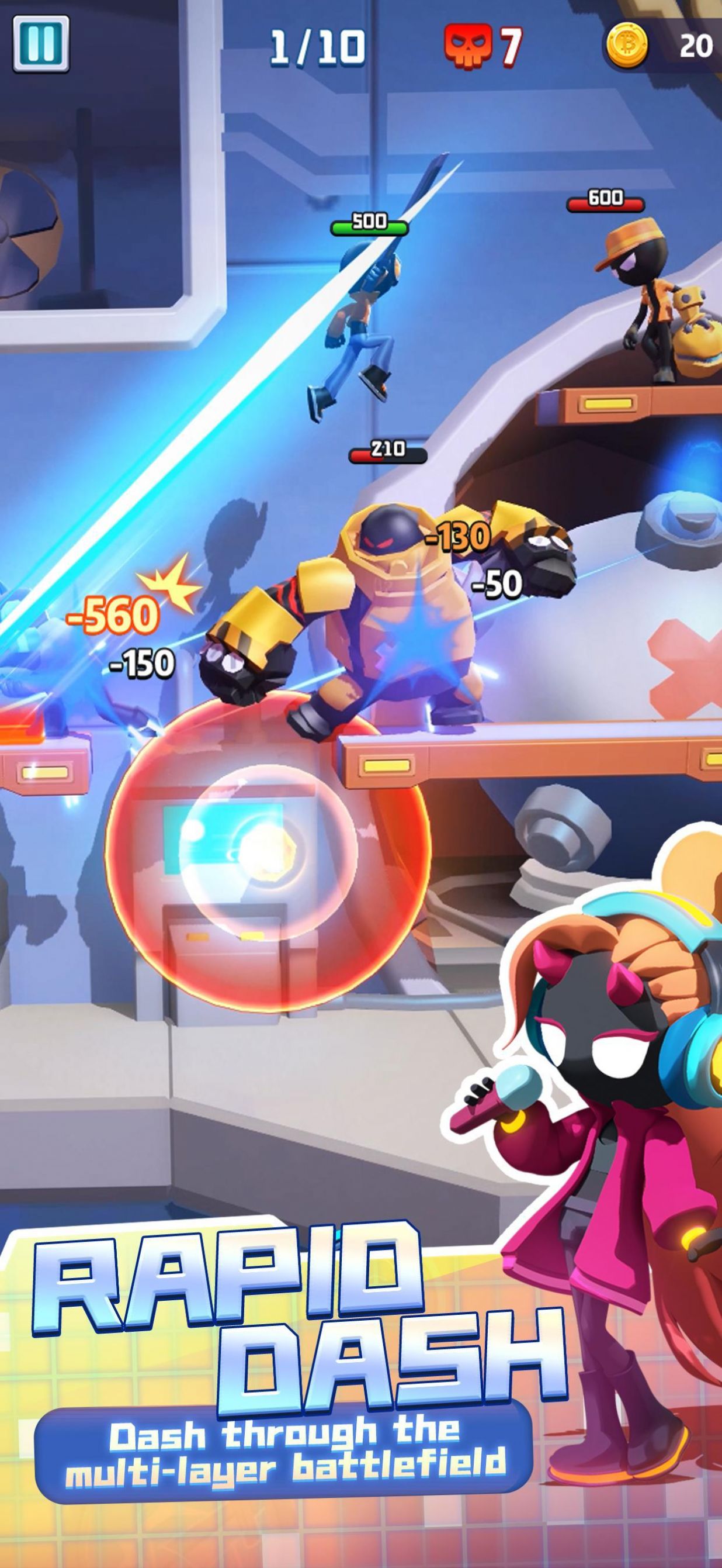 火柴人冲刺战斗2