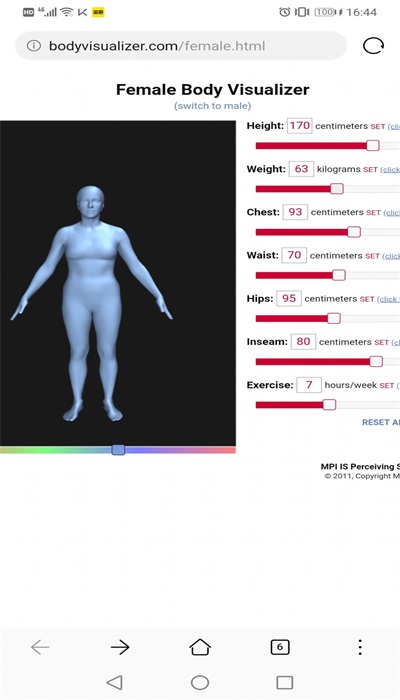 Bodyvisualizer模拟器