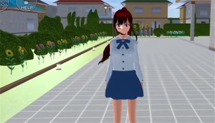 樱花校园更新麻花辫