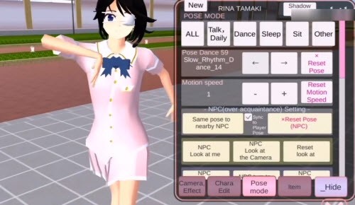 樱花校园模拟器更新145个动作1