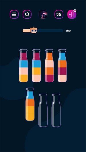 获取颜色水排序拼图2