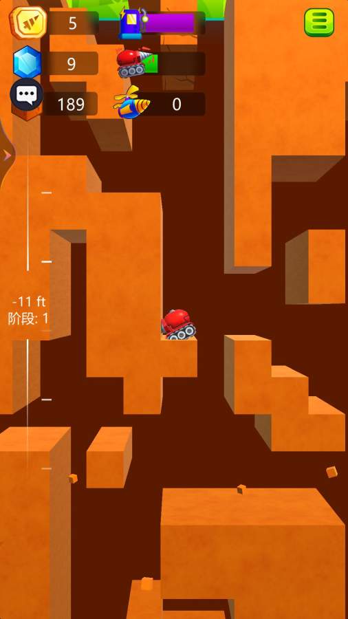 无人破坏挖土机0