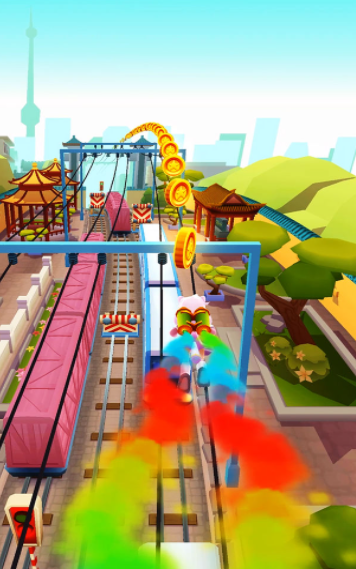 地铁跑酷北极版1