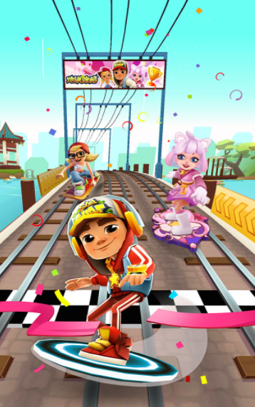 地铁跑酷北极版