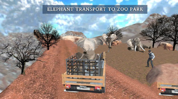 动物运输车越野行驶3