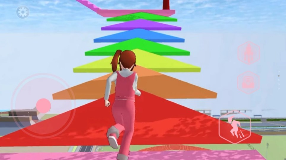 樱花校园跑酷设计0