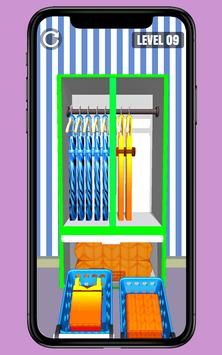 衣柜组织填充排序3D0