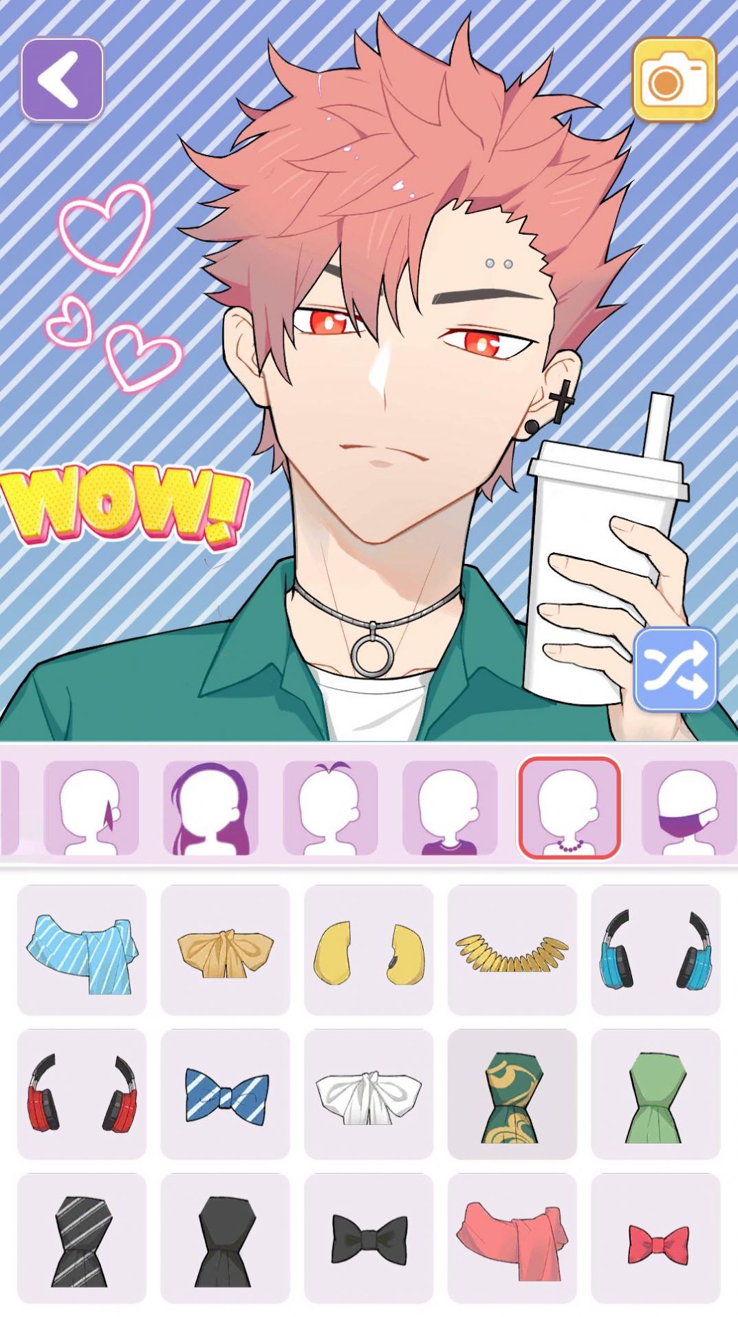 动漫男孩角色创造2