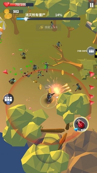 疯狂僵尸快速射击1