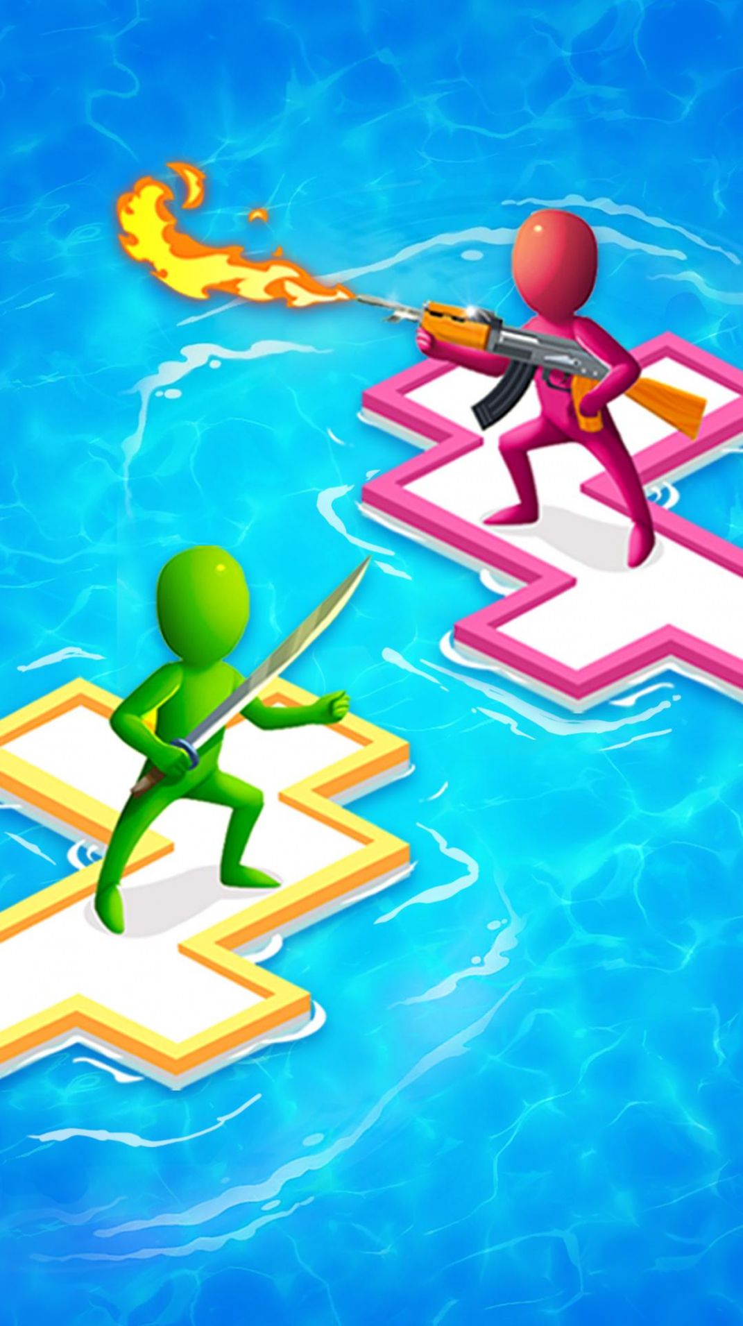 木筏保卫战称霸海上0