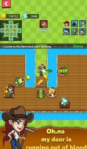 农夫大战僵尸2