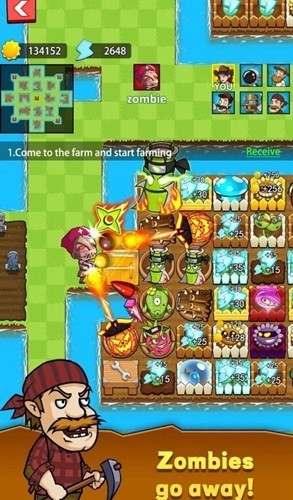 农夫大战僵尸4