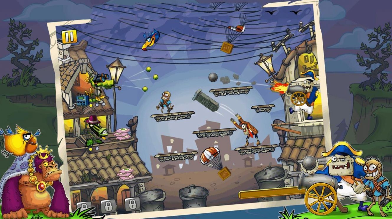 植物怒射僵尸王1