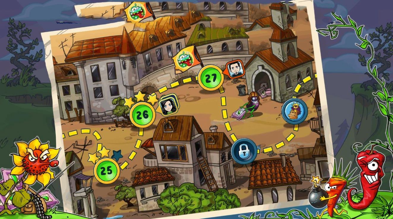 植物怒射僵尸王2