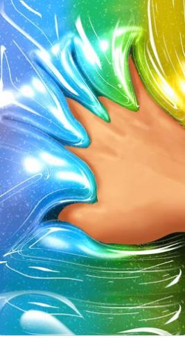 解压手指泡泡屏幕