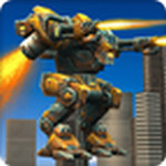 未来派飞行机器人