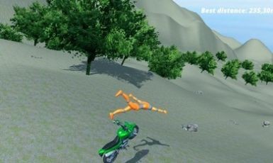 摩托物理下山模拟器1