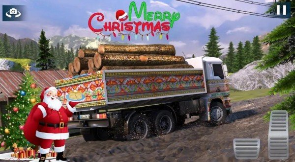 圣诞雪地卡车模拟器1