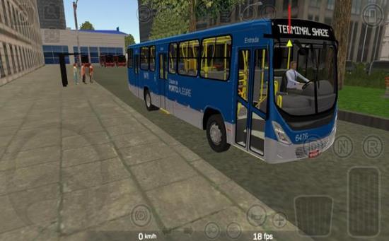 模拟公交车真实驾驶0