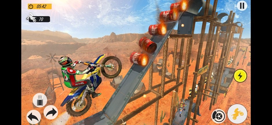 摩托车特技赛车1