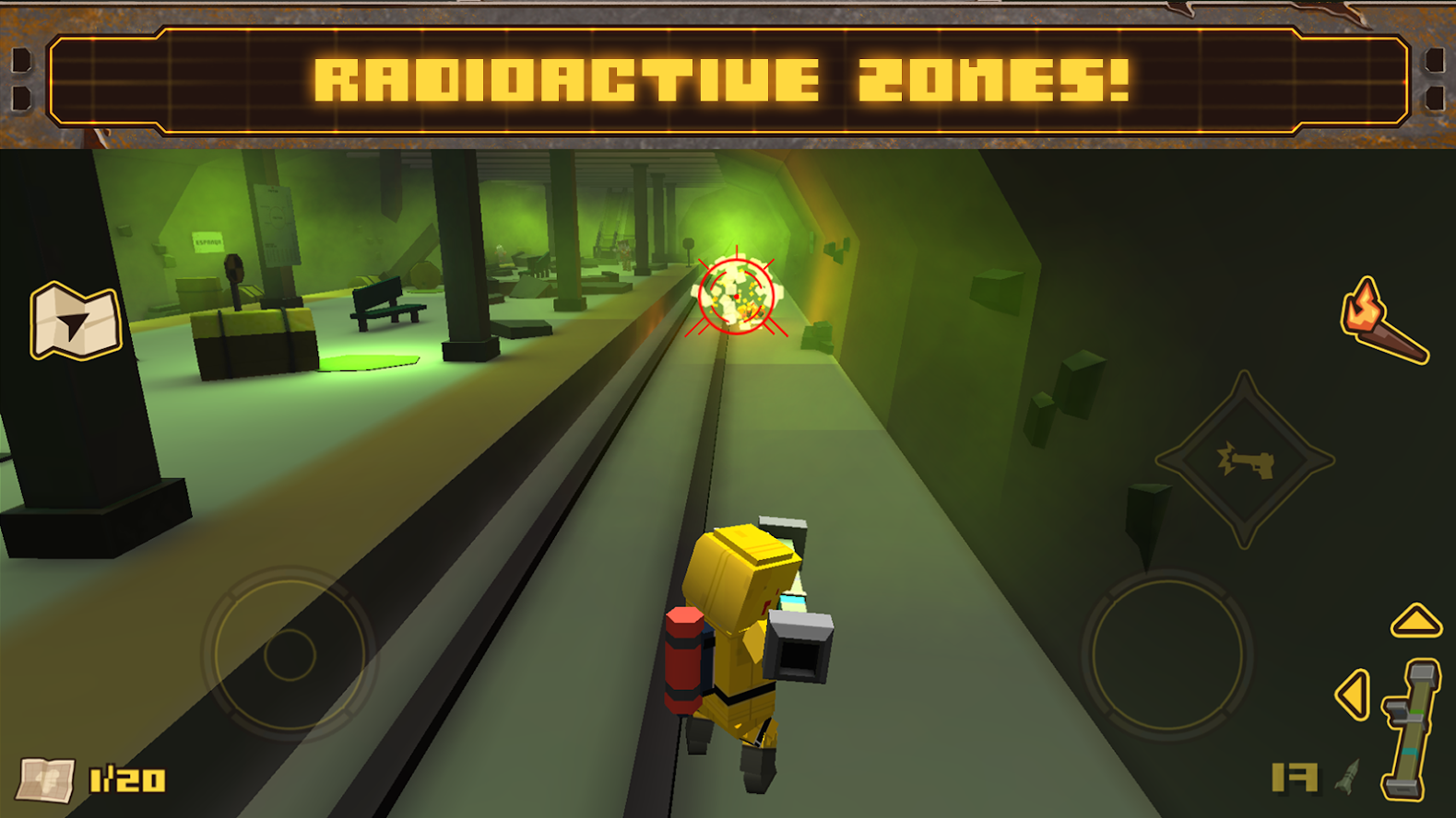 方块僵尸岛僵尸射手2