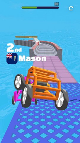 手绘撞车比赛 手绘撞车比赛