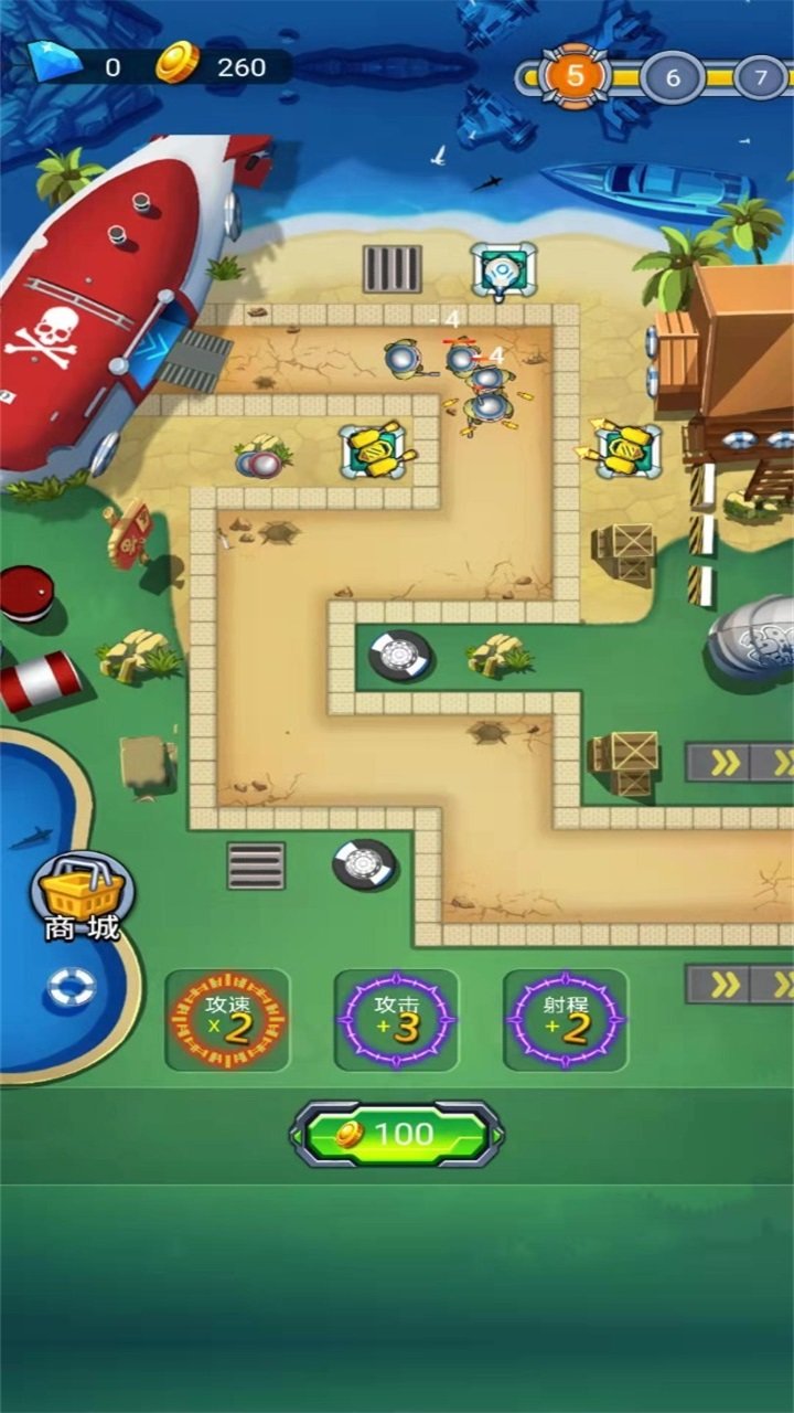 塔防海岸线 塔防海岸线