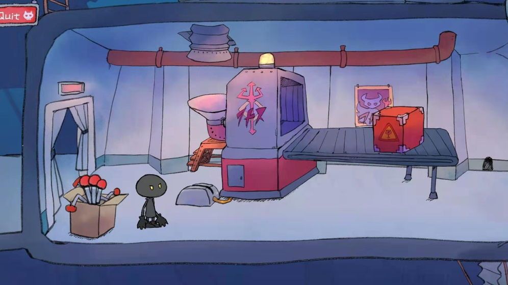 我走进储物柜门之后2