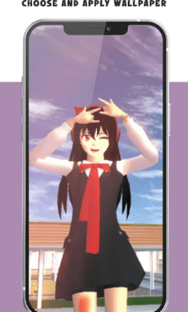 樱花校园可爱壁纸（Sakura School Wallpaper）0