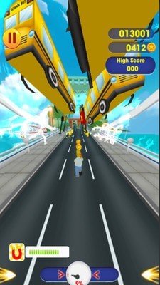 辛普森跑酷之旅游戏 辛普森跑酷之旅游戏