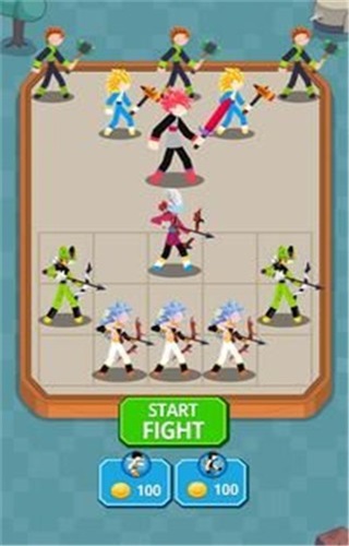 合并火柴人勇士