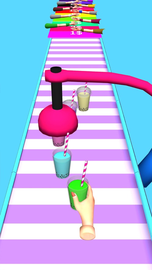 泡茶堆叠挑战3D5