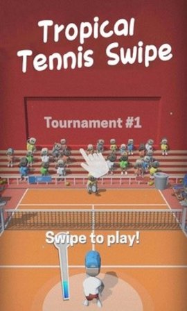 网球滑动（Tropical Tennis Swipe）1